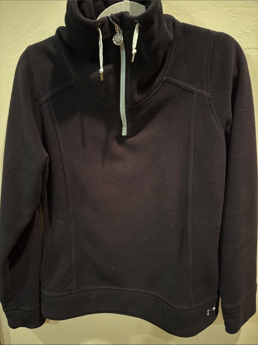 Under Armour Black Quarter-Zip Fleece Pullover